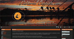 Desktop Screenshot of editorial-carpiste.com